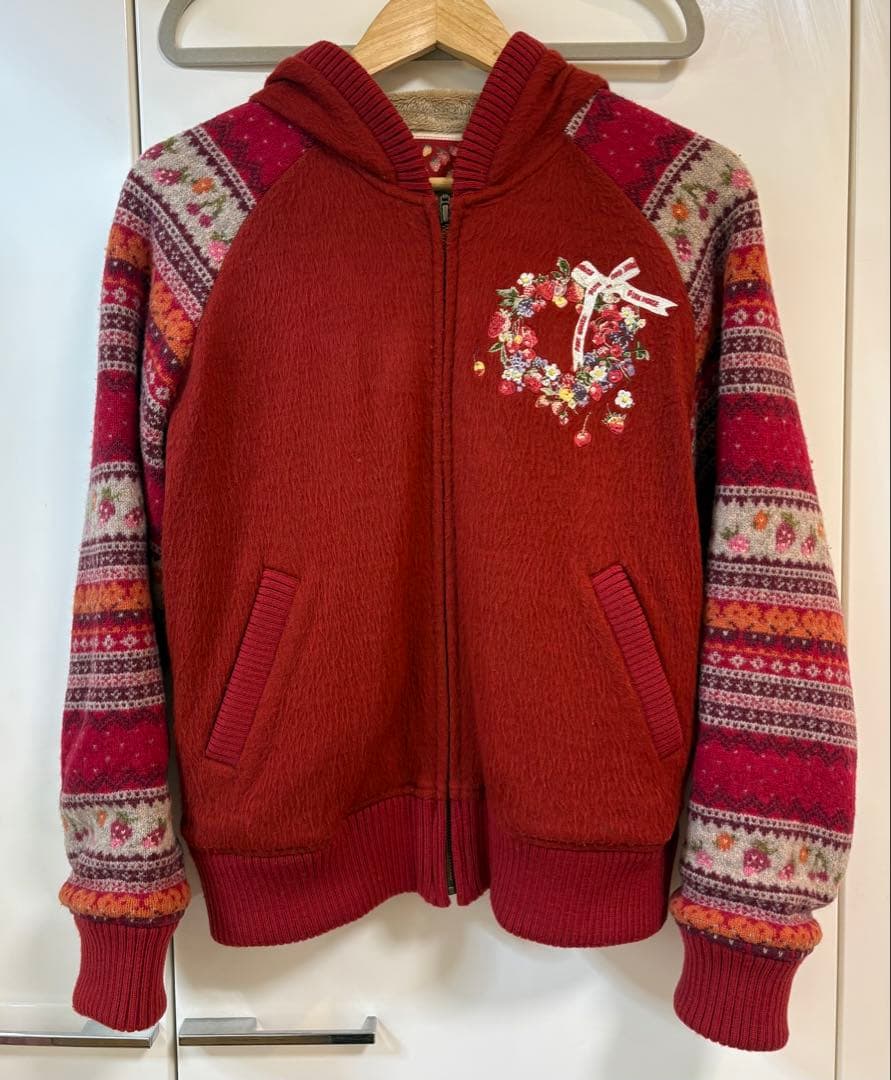 ピンクハウス☆pink house☆ストロベリー☆パーカー