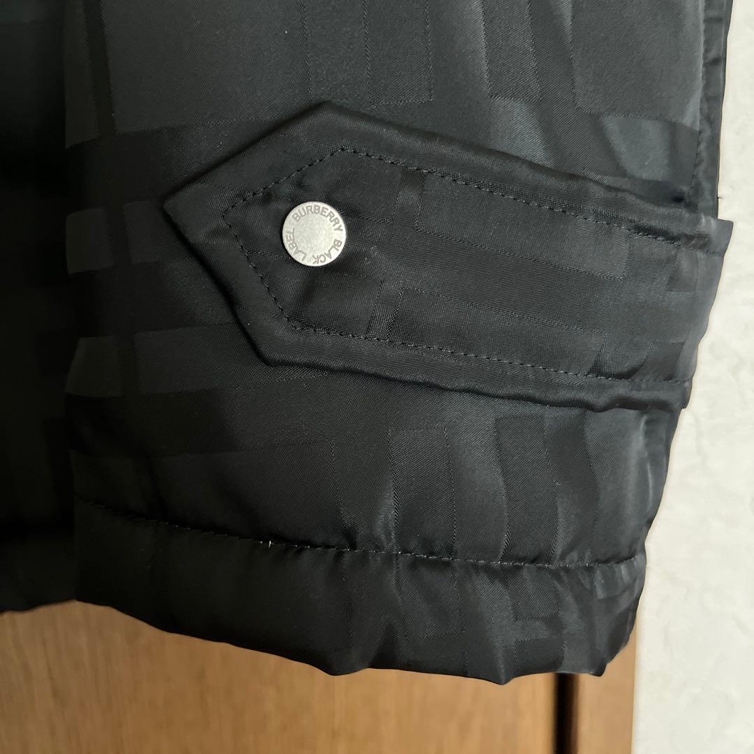 バーバリーシャドーチェック柄ダウン【極美品】