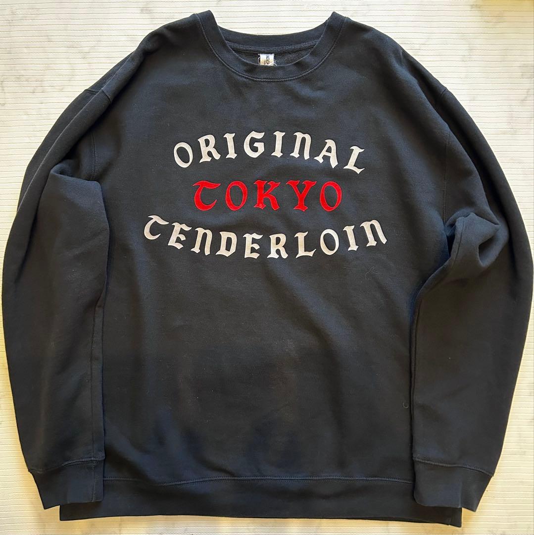 tenderloin sweat bad blk 希少XLサイズ