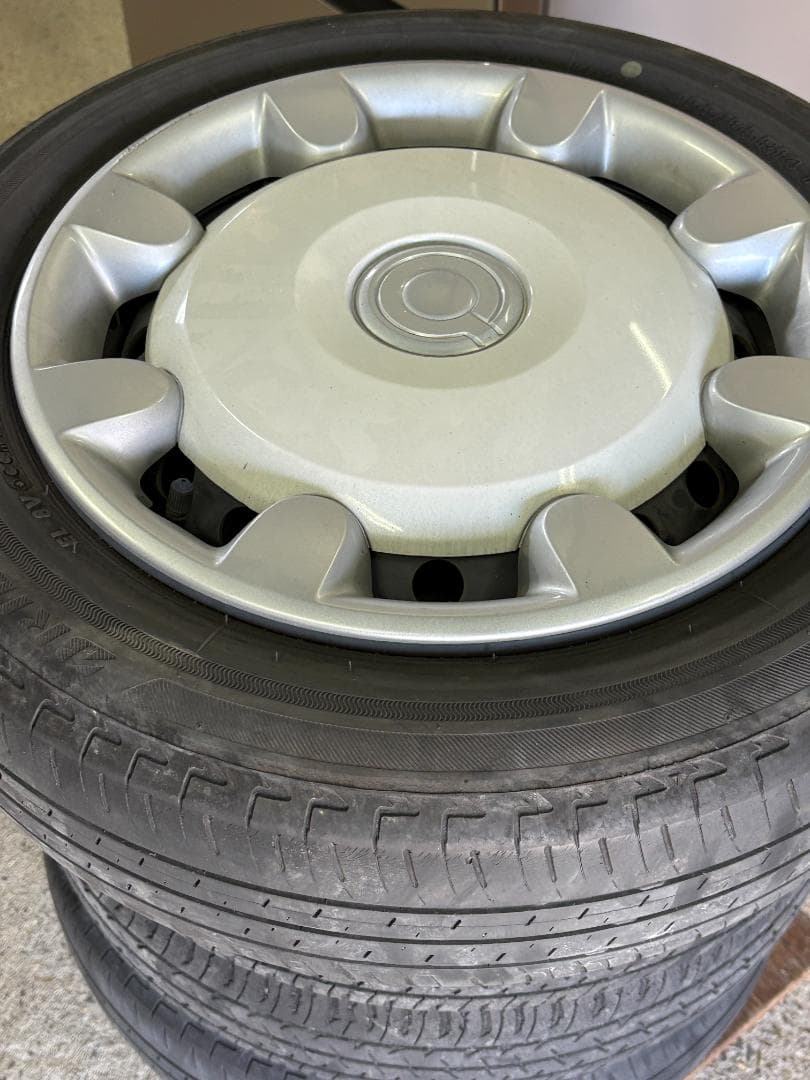 ムーヴキャンバス 純正タイヤホイールセット 155/65R14 ブリヂストン