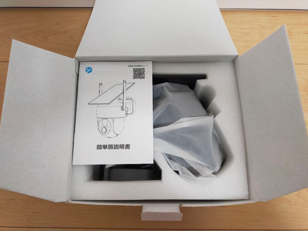 屋外 ワイヤレス 防犯カメラ ソーラー 800万画素