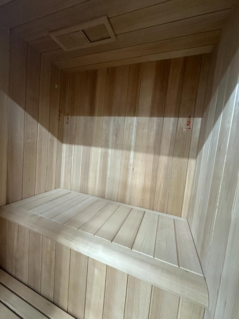 【サウナユニット&100Vサウナストーブセット】家庭用サウナ　プライベートサウナ