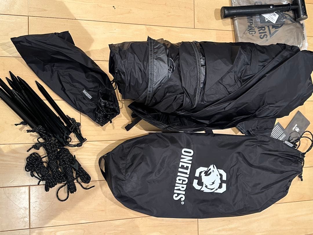 OneTigris STELLAテント 2人用とテントシートとオマケ