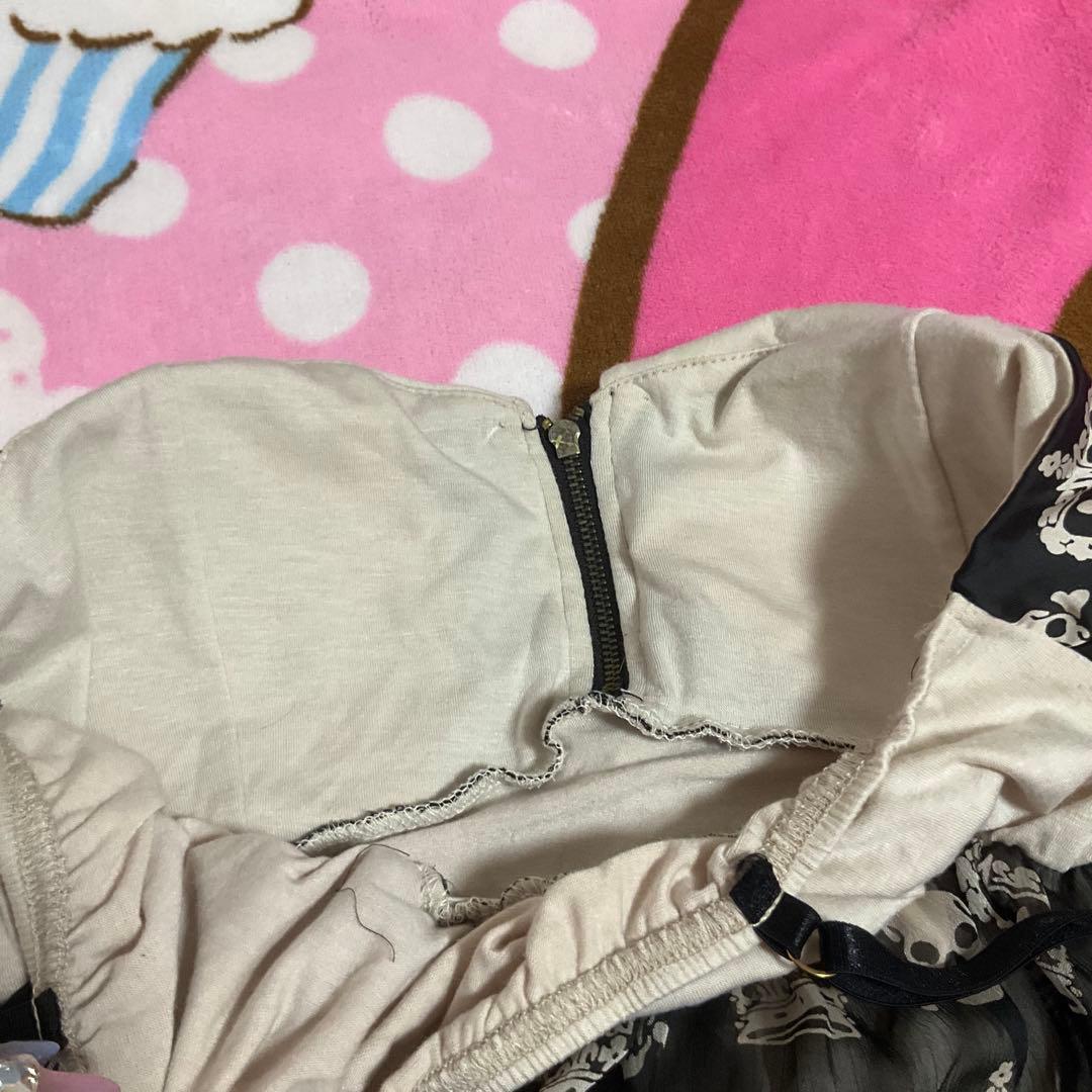 d.i.a.♡スカル×クラウン柄キャミソール