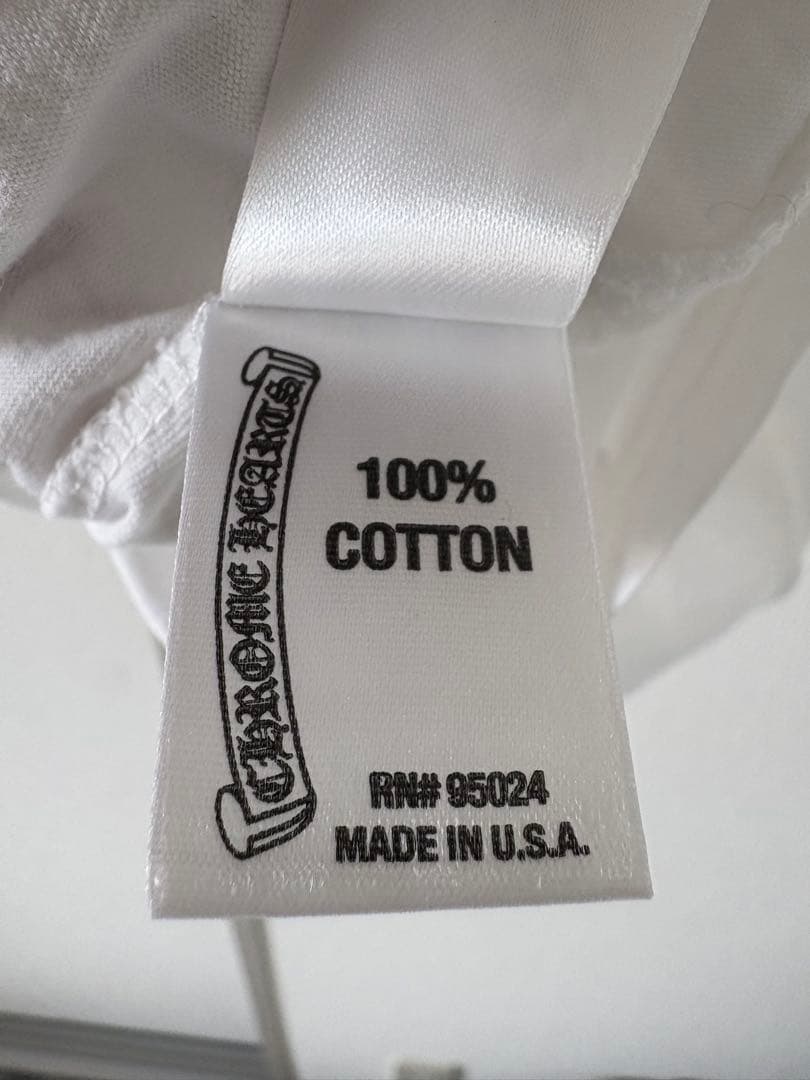 クロムハーツ Vネック Tシャツ ホワイト