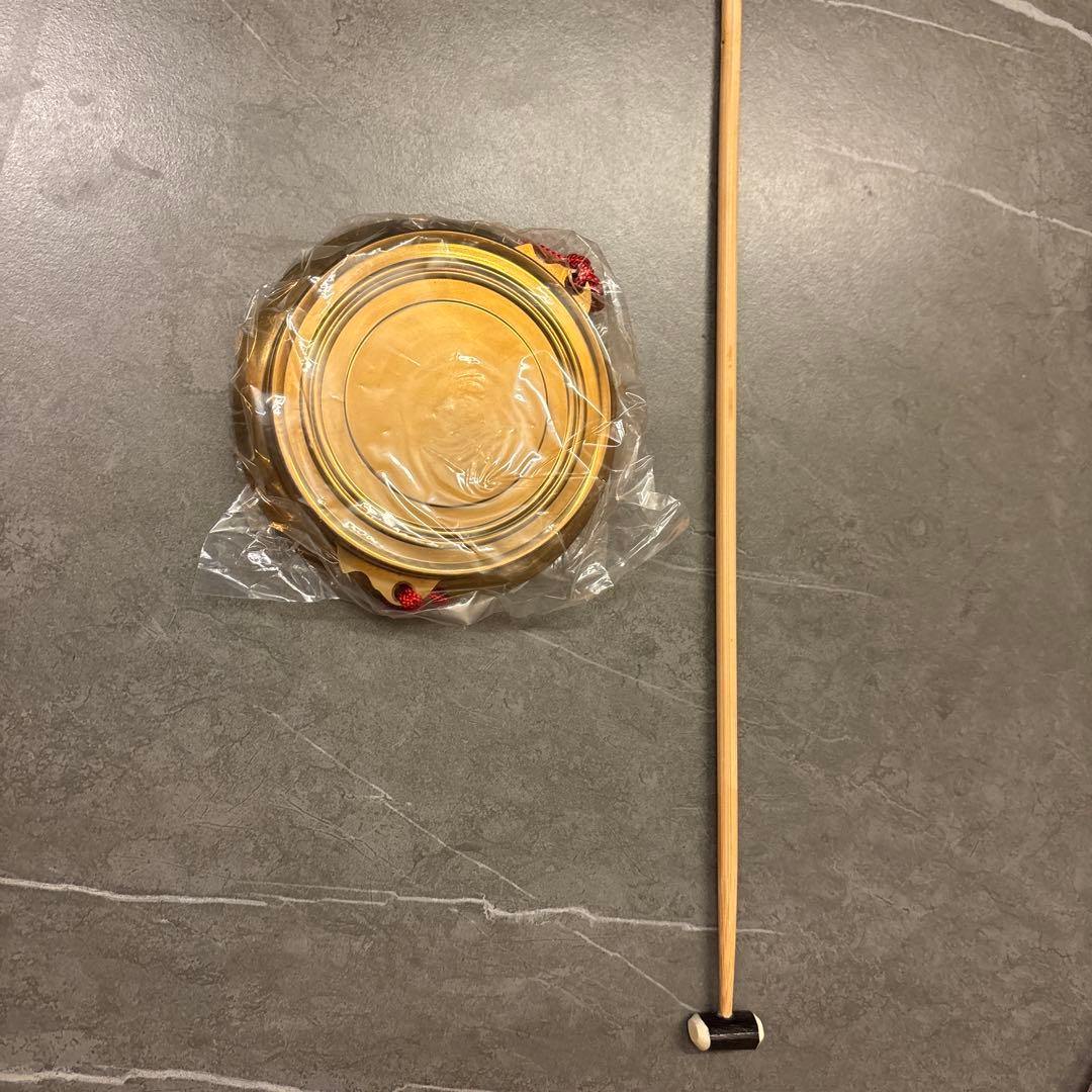 鐘　和楽器 バチ付き