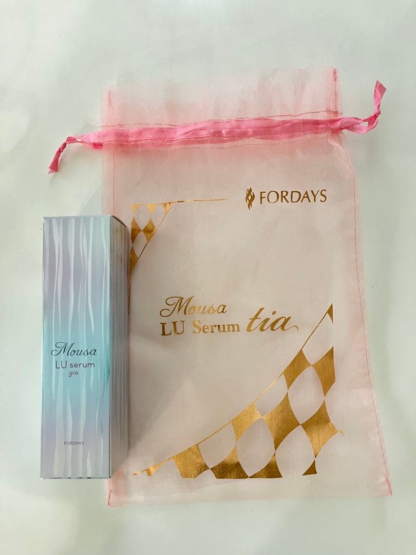 FORDAYSフォーデイズ ムーサ LU・セラムgia美容液オーガンジー巾着付き