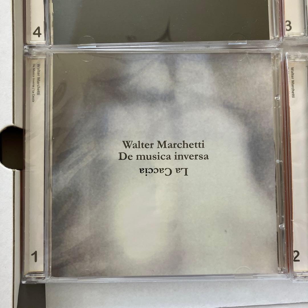 Walter Marchetti De musica inversa CD4枚組