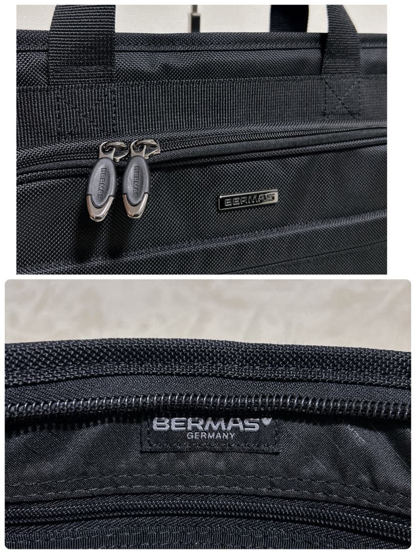 【新品】 BERMAS ビジネスバッグ 2way A4可 大容量 PC