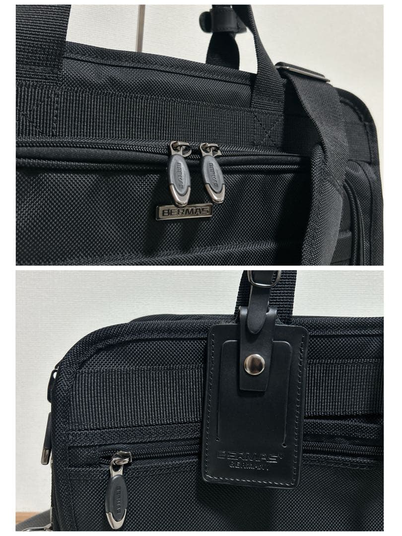 【新品】 BERMAS ビジネスバッグ 2way A4可 大容量 PC