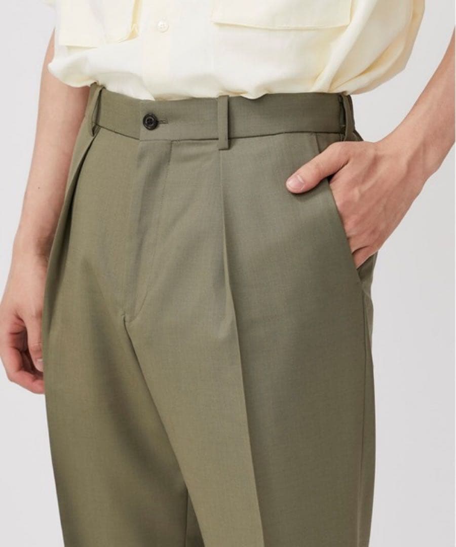 MARKAWARE PEGTOP TROUSERS イージーパンツ スラックス