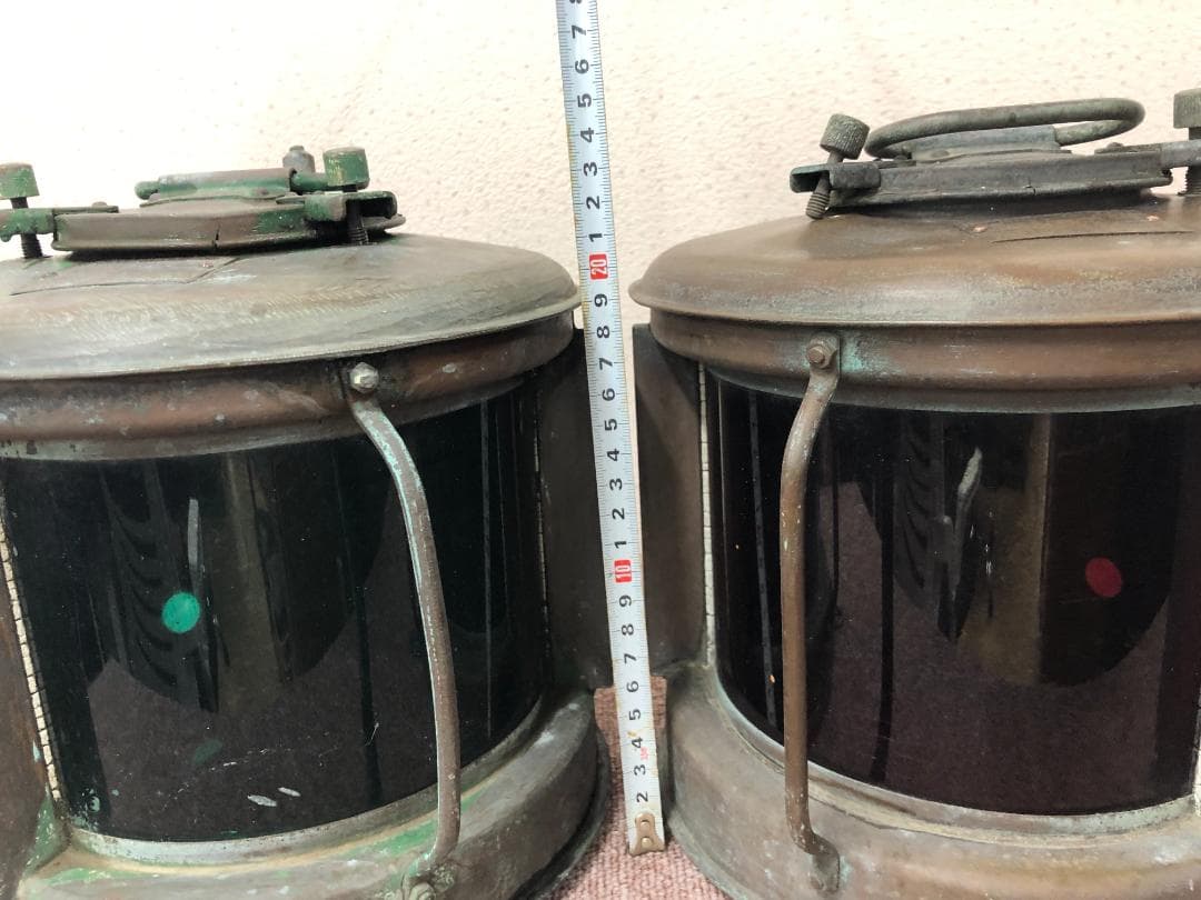 日本船燈株式会社　船舶灯 船舶用照明 緑/赤