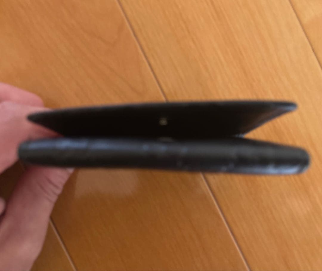 GUCCI グッチ　ブラック レザー 名刺入れ