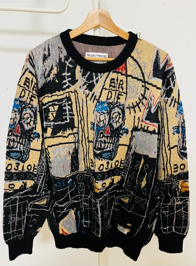 WACKO MARIA × BASQUIAT ニット セーター Mサイズ