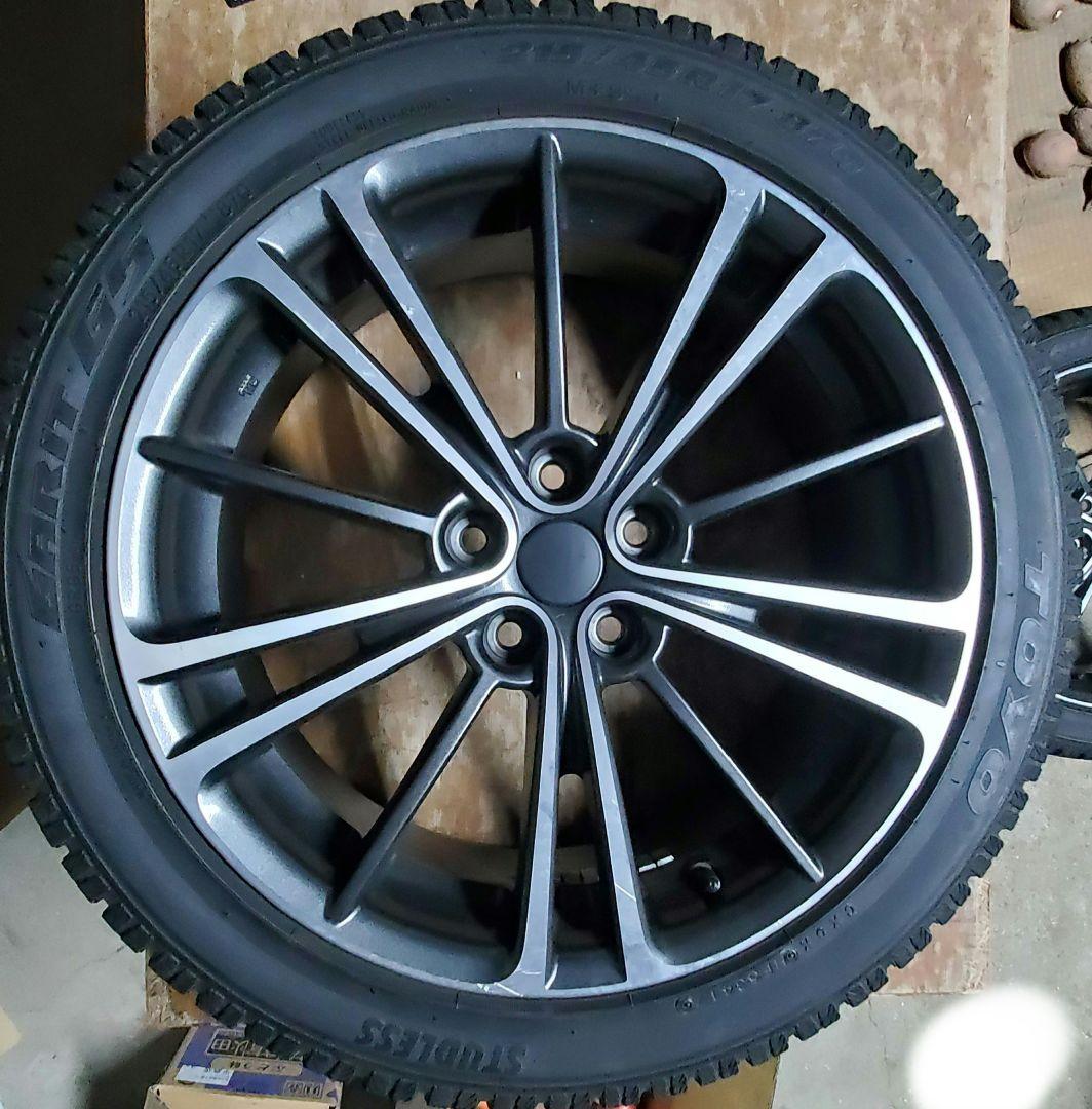 値下げ！86/BRZ ZN6/ZC6 純正ホイール 17インチ スタッドレス付き