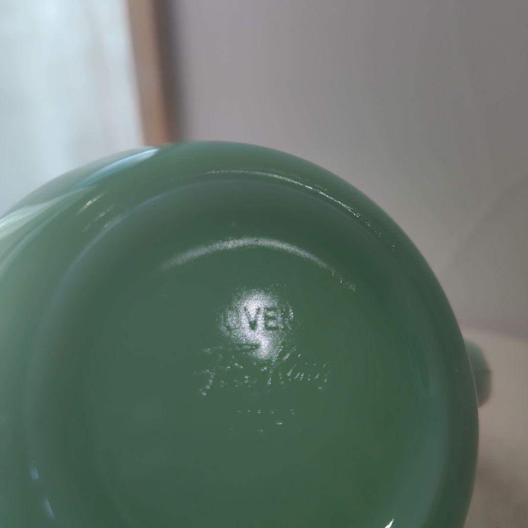 【美品】Fireking ファイヤーキング ジェダイ ミルクピッチャー 花瓶