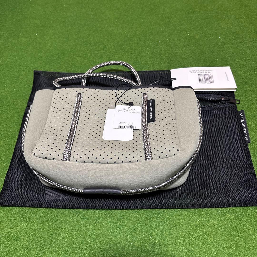 新品 ステイトオブエスケープmicroマイクロ sagegreen