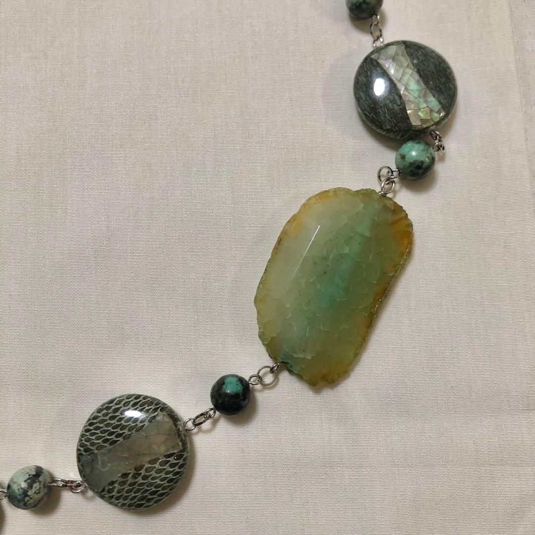 A style 天然石ネックレス