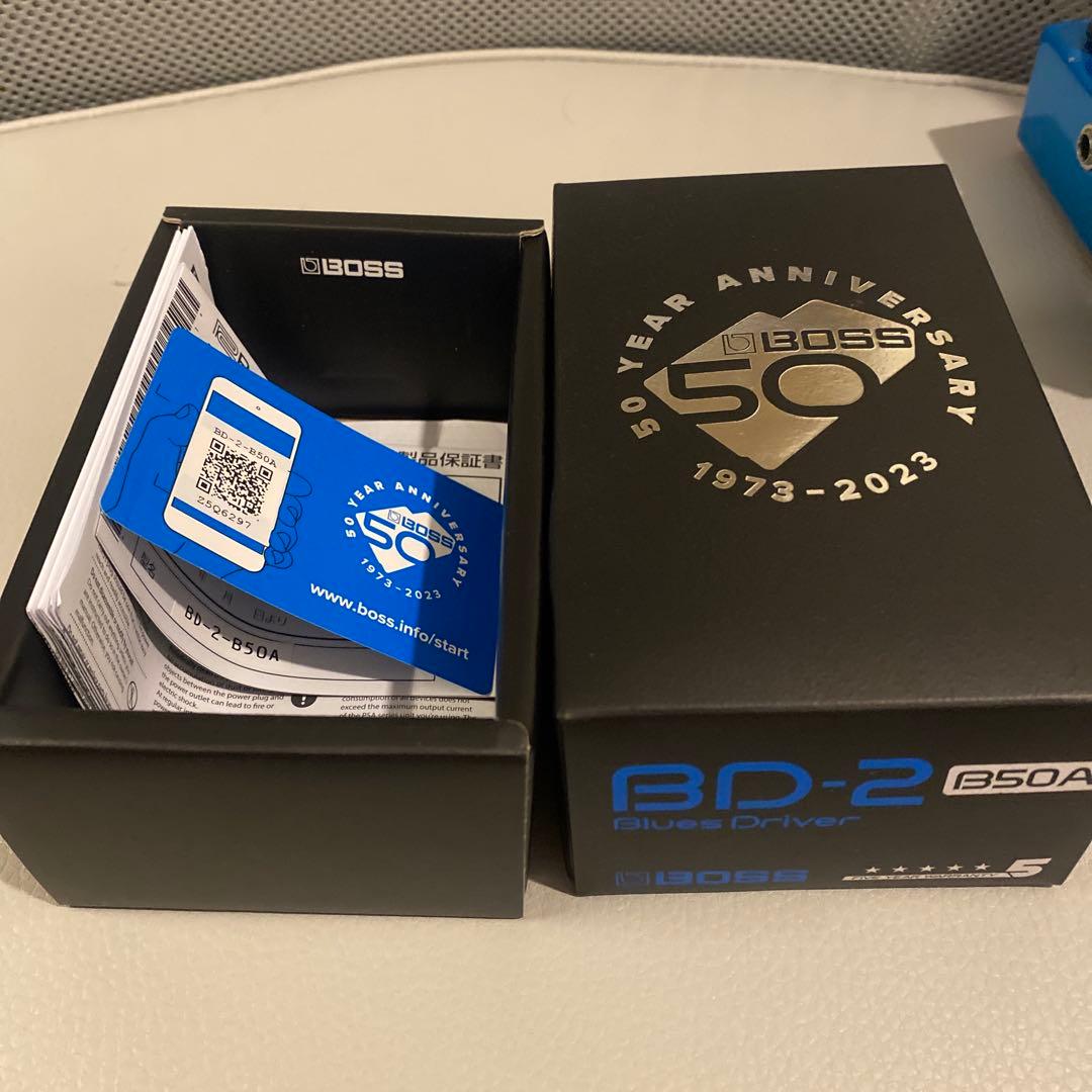 BOSS BD-2 Blues D 50周年記念モデル 箱付き