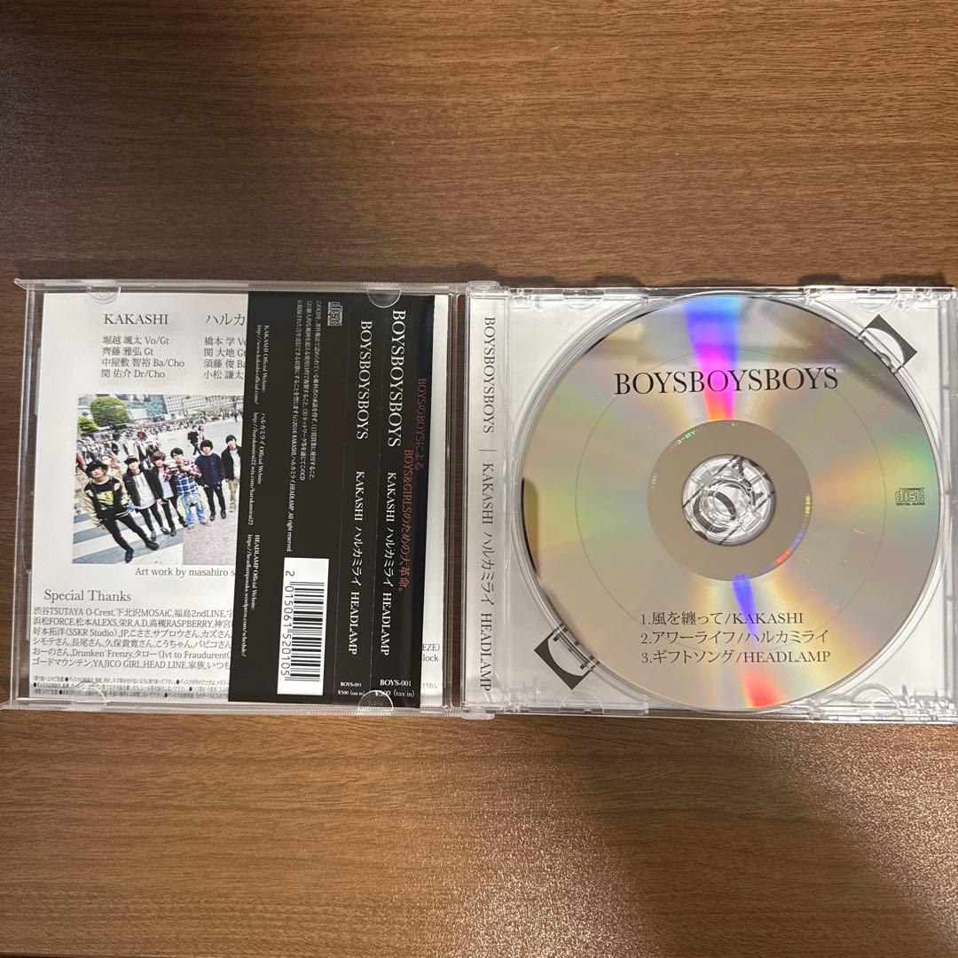 ハルカミライ　KAKASHI HEAD LAMP BOYSBOYSBOYS