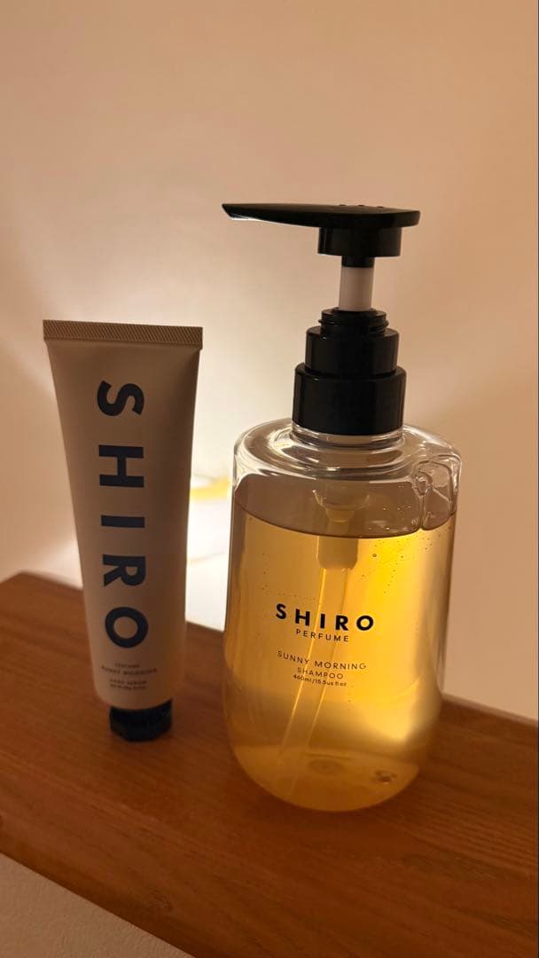 【shiro】シャンプー　ハンド美容液　サニーモーニング