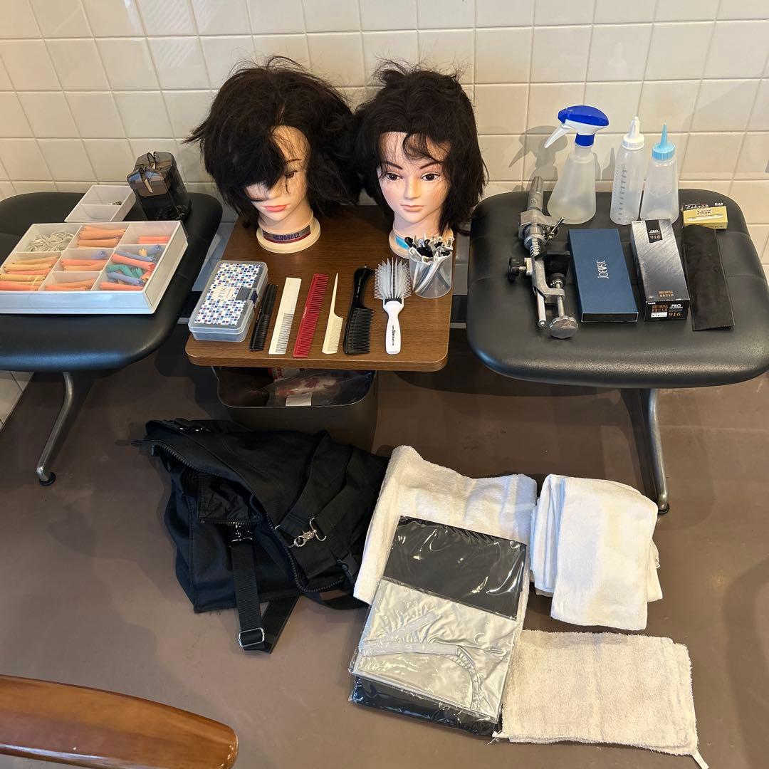 美容学校教材　美容師国家試験オールウェーブ、ワインディングセット