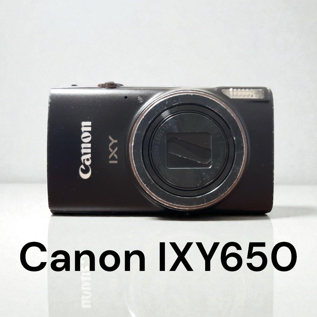 【通電確認済み】 Canon IXY650 液晶表示不良