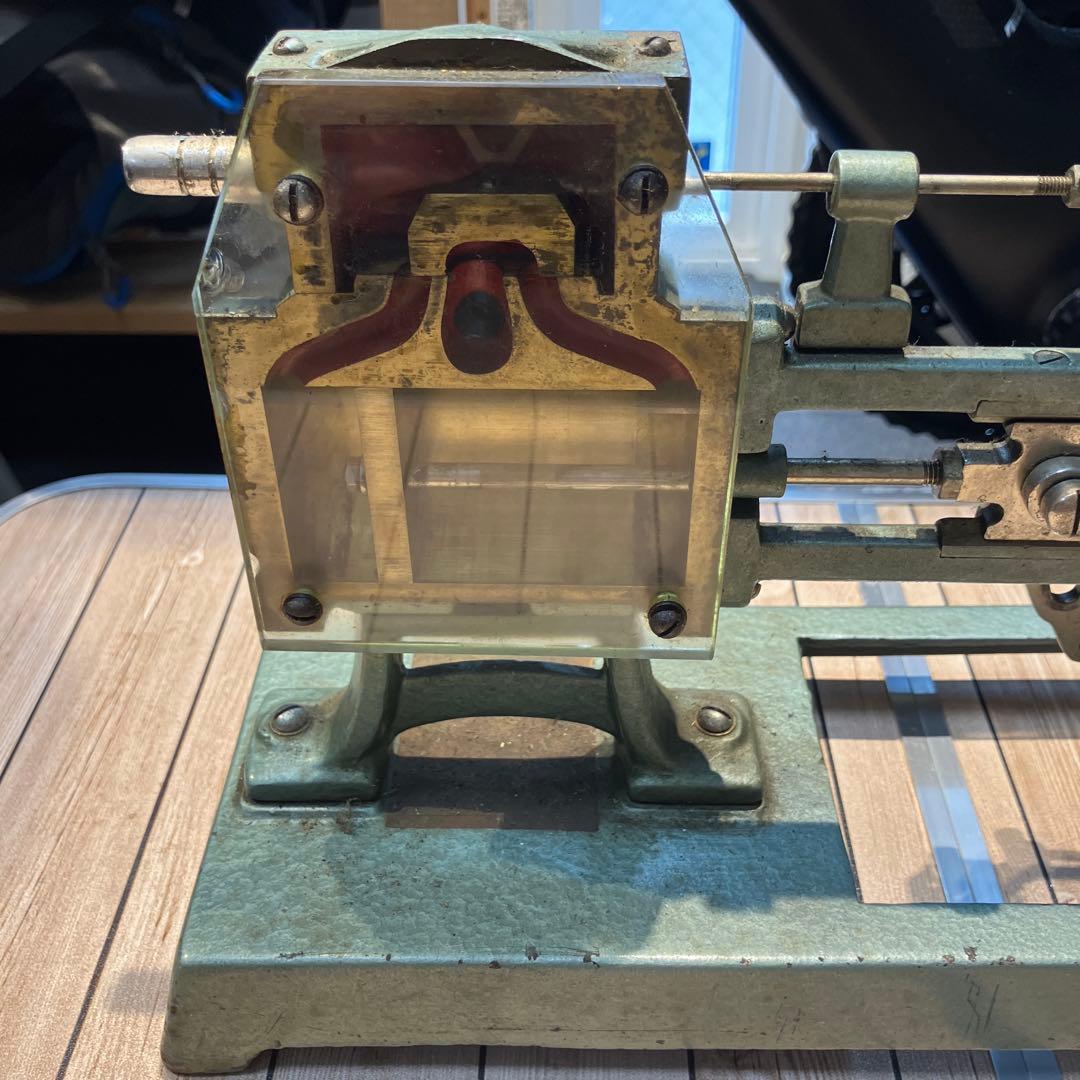 可動式 蒸気機関模型 レトロエンジン メカニカルモデル インダストリアル置物