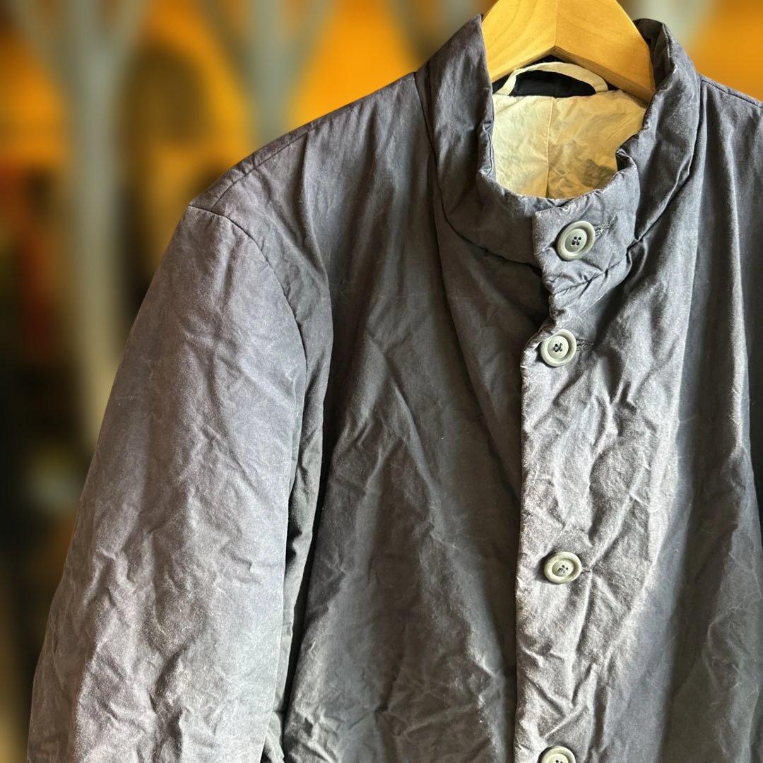 CASEY CASEY スタンドカラーコート　サイズS表記　中古品　色褪せヤケ有