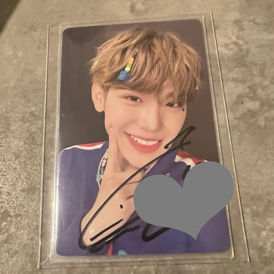 ZB1 キムテレ　直筆サインポカ