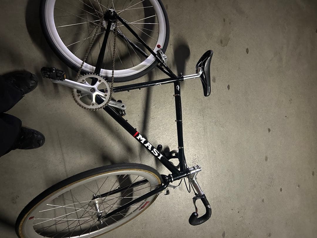 な*ら様 Masi ピストバイク ブラック 700C