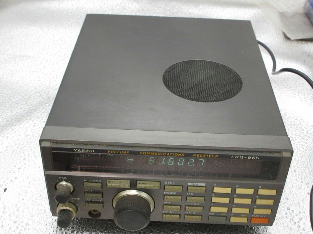 完動　YAESU 八重洲無線 FRG-965 VHF/UHF オールモード