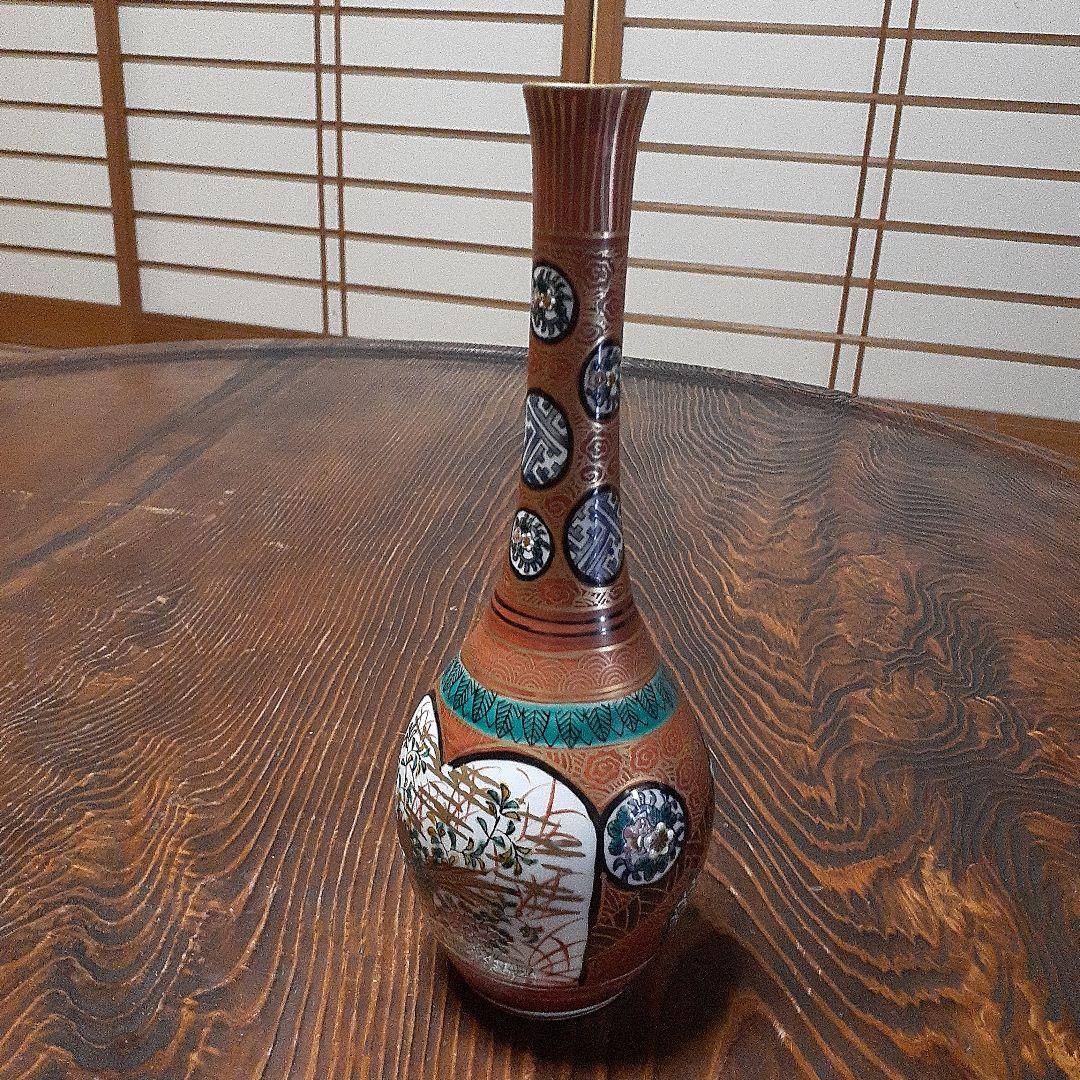 幕末～明治期九谷焼花瓶