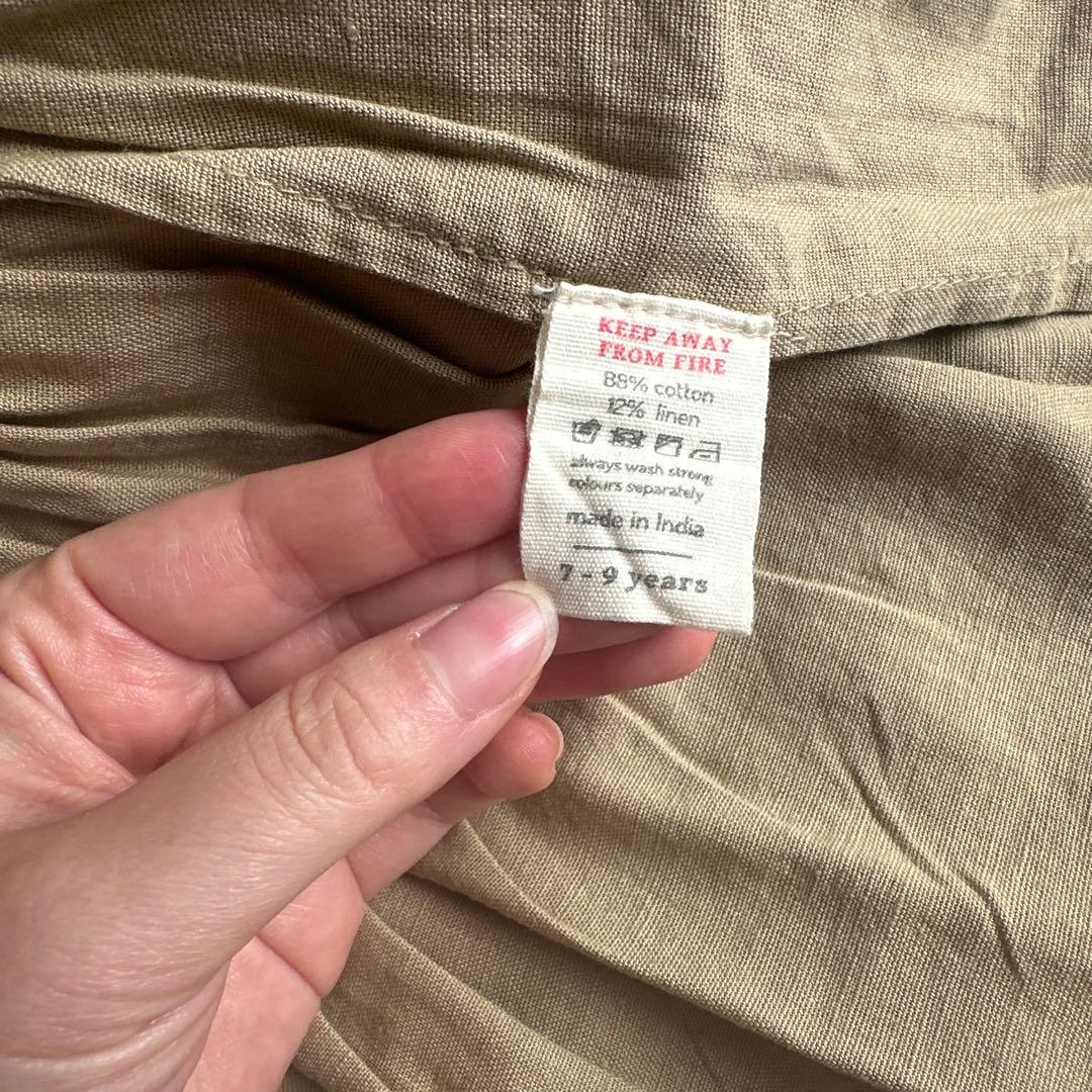 【わたあめ】アポリナ　apolina ブラウス　7-9y