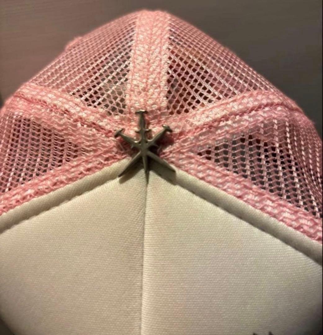 【希少】Ed Hardy×unknownメッシュスタッツメッシュキャップ