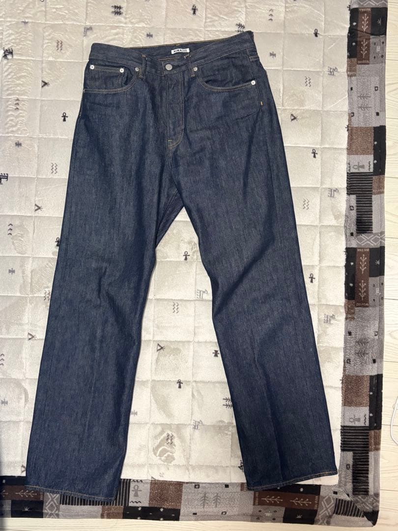 AURALEEオーラリーDENIM 5P PANTS A00P01DM 32