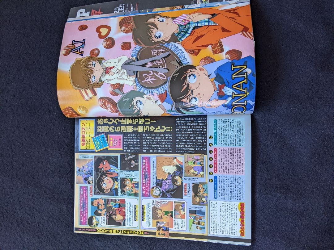 アニメディア　2002年2月号　犬夜叉　テニスの王子様　名探偵コナン　ヒカルの碁