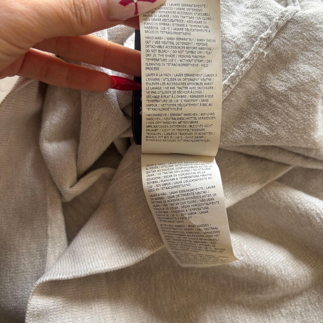 トップス STONE  CREWNECK L/S Tee Beige