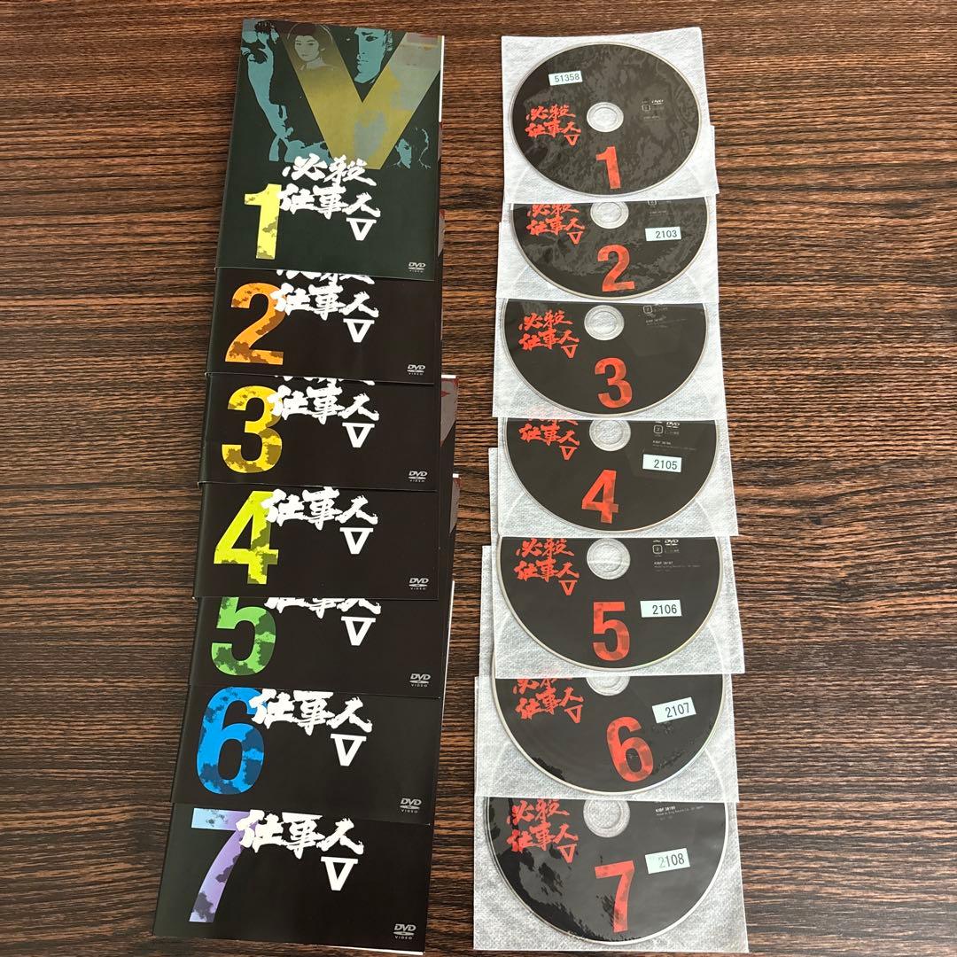 必殺仕事人V シリーズ全25巻セット　時代劇　レンタル落ち　DVD 仕事人5