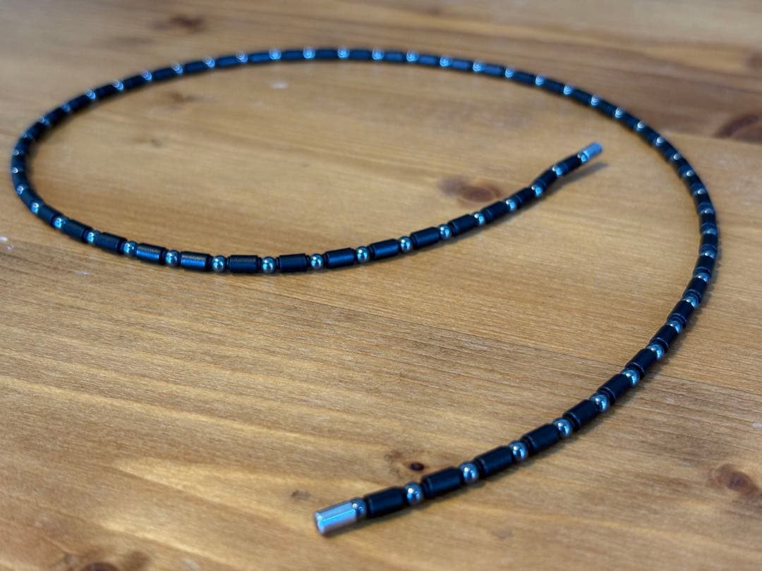 COREFORCE ブラック ブレスレット　50cm