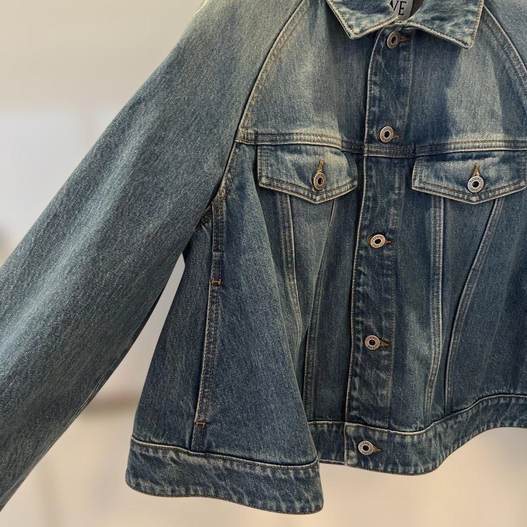 ロエベLOEWEトラペーズデニムジャケットGジャン❤️滝沢真規子タキマキ