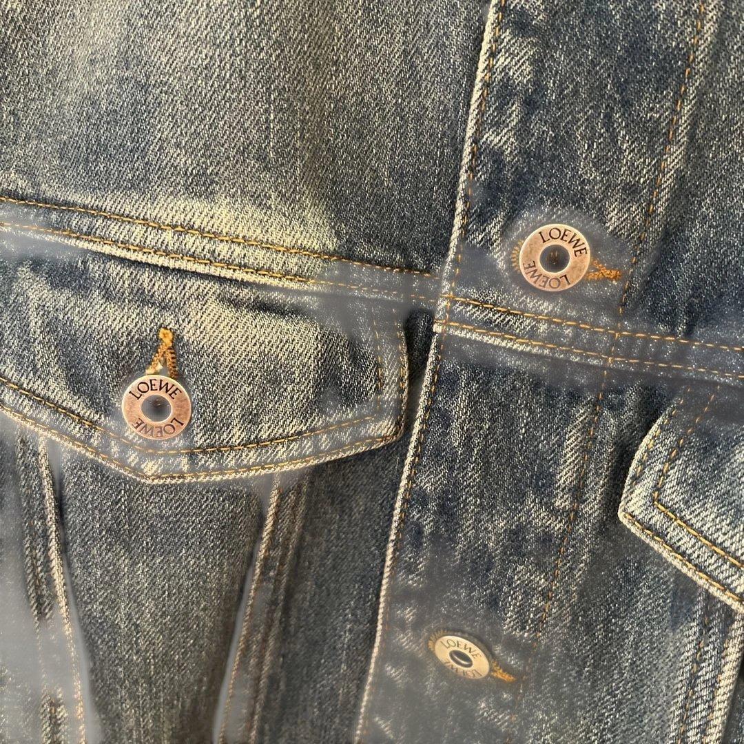 ロエベLOEWEトラペーズデニムジャケットGジャン❤️滝沢真規子タキマキ