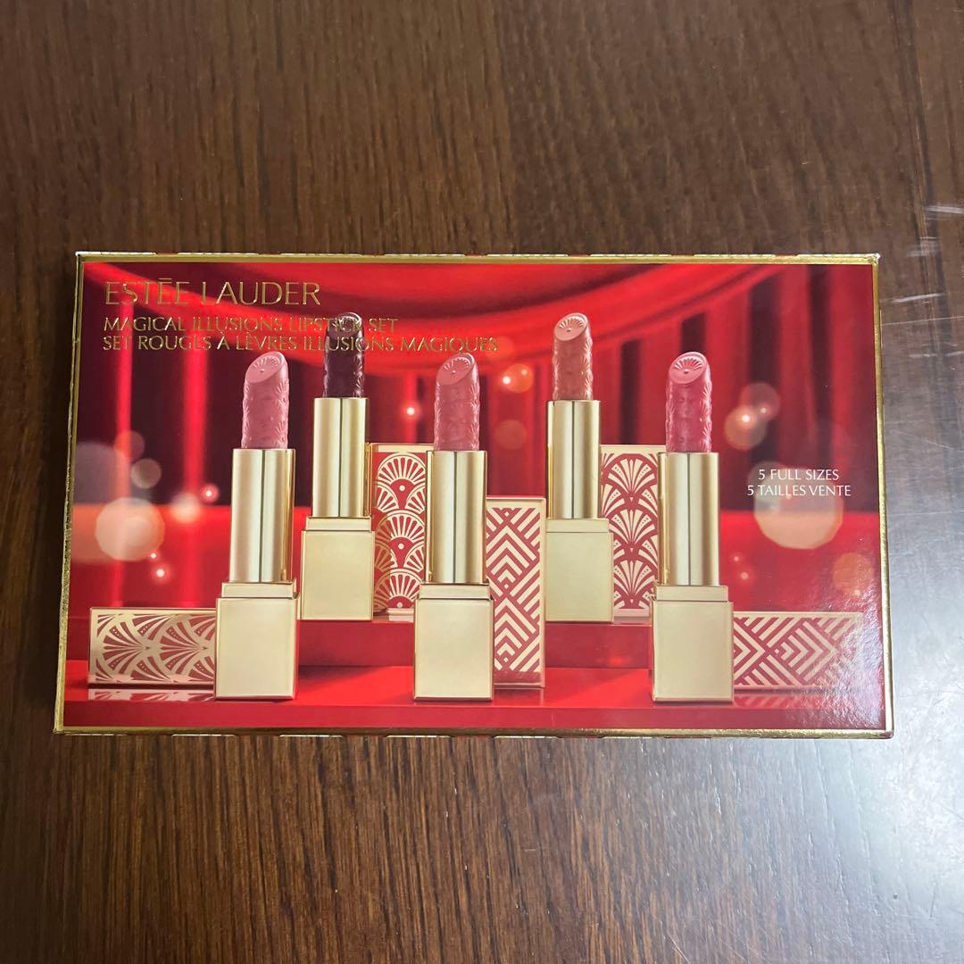 ピュア カラー リップスティックの5本セット