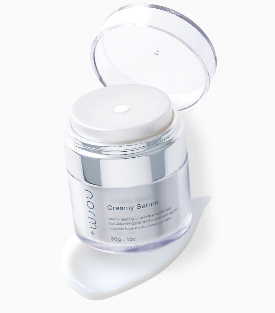 新品】norm+ ノームプラス　洗顔料　クリーム状美容液　各2本セット