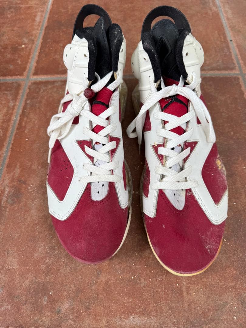 エア ジョーダン6 カーマイン　910810 加水分解　韓国製