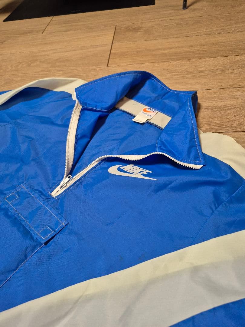 ヴィンテージ　ナイキ　ナイロンジャケット　オレンジタグ　70s　バックプリント