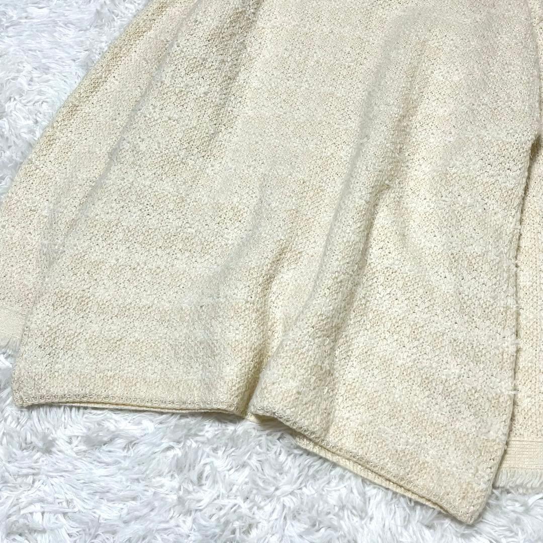 【定価3.5万✨】Whim Gazette モヘヤ混　ツイードジャケット　金釦