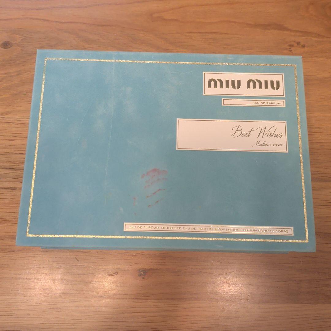 miu miu 香水 オードパルファム　ボディーローション　セット