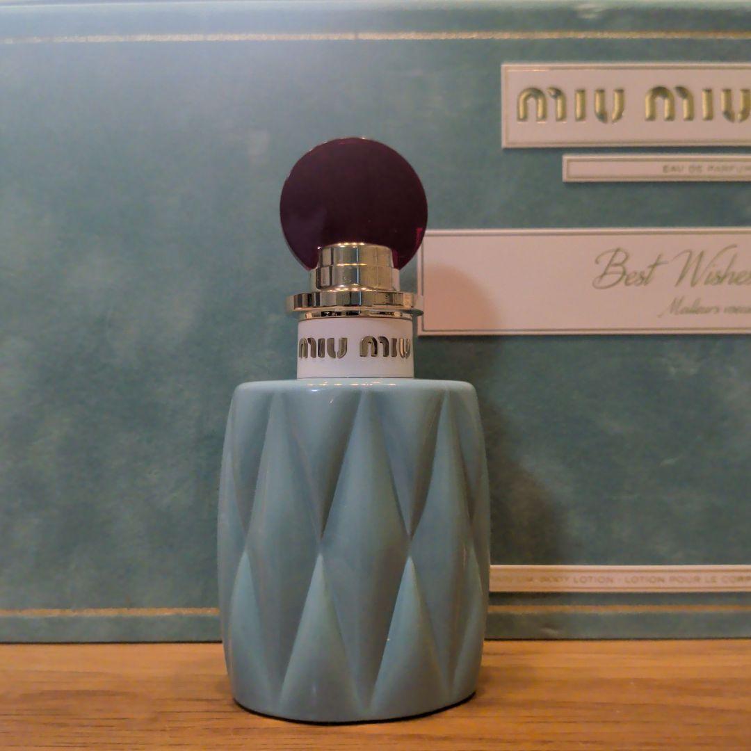 miu miu 香水 オードパルファム　ボディーローション　セット