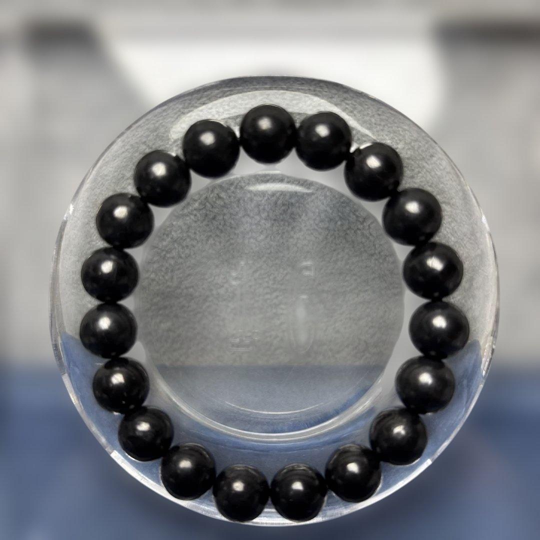 tamagoロシア産シュンガイト　10mm ブレスレット　8-172